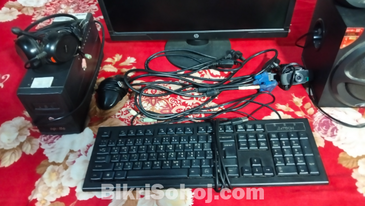 A Full Desktop Computer Setup